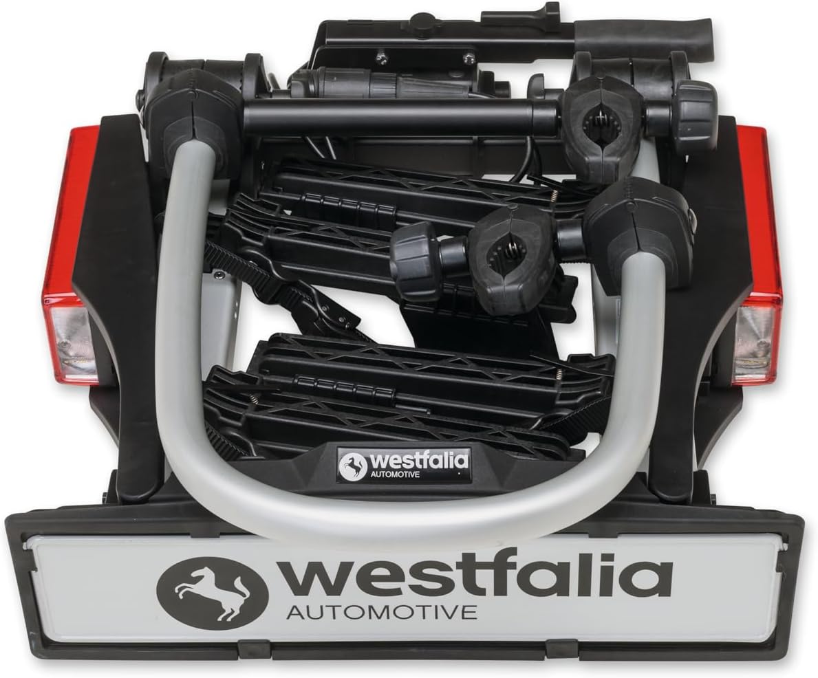 Thumbnail 1 de Westfalia Portabici Bikelander Classic per Gancho di Traino 2 Bici, Adatto per E-bike, Ribaltabile e Pieghevole