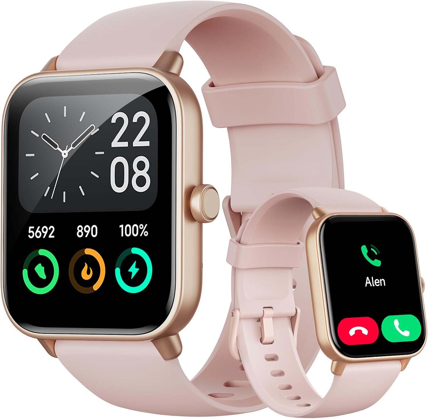 Detalle de Gydom Smart Watch for Men and Women, 1.8" HD Touch Screen with Alexa Built-in