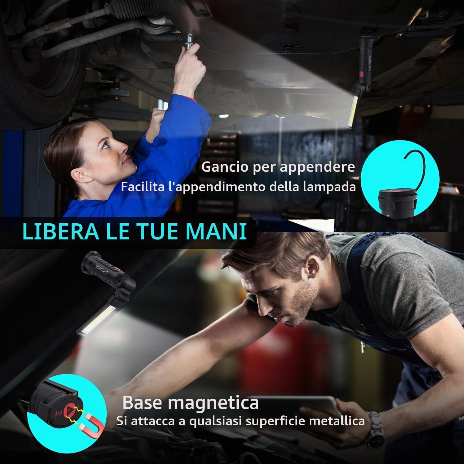 Thumbnail 6 de Tolesum Torcia Ricaricabile 500mAh 🔦