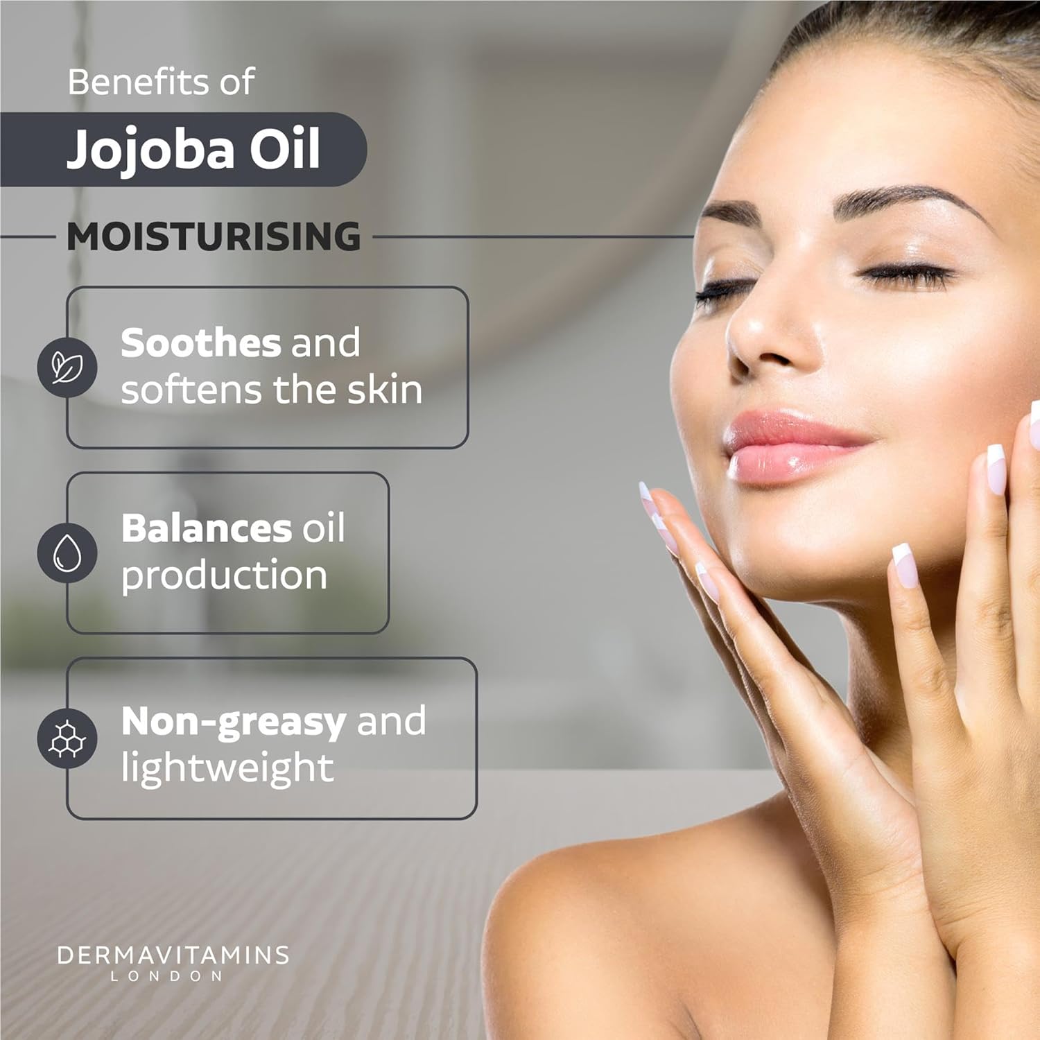Thumbnail 1 de Dermavitamins Huile de Jojoba 100% Pure, 30 ml