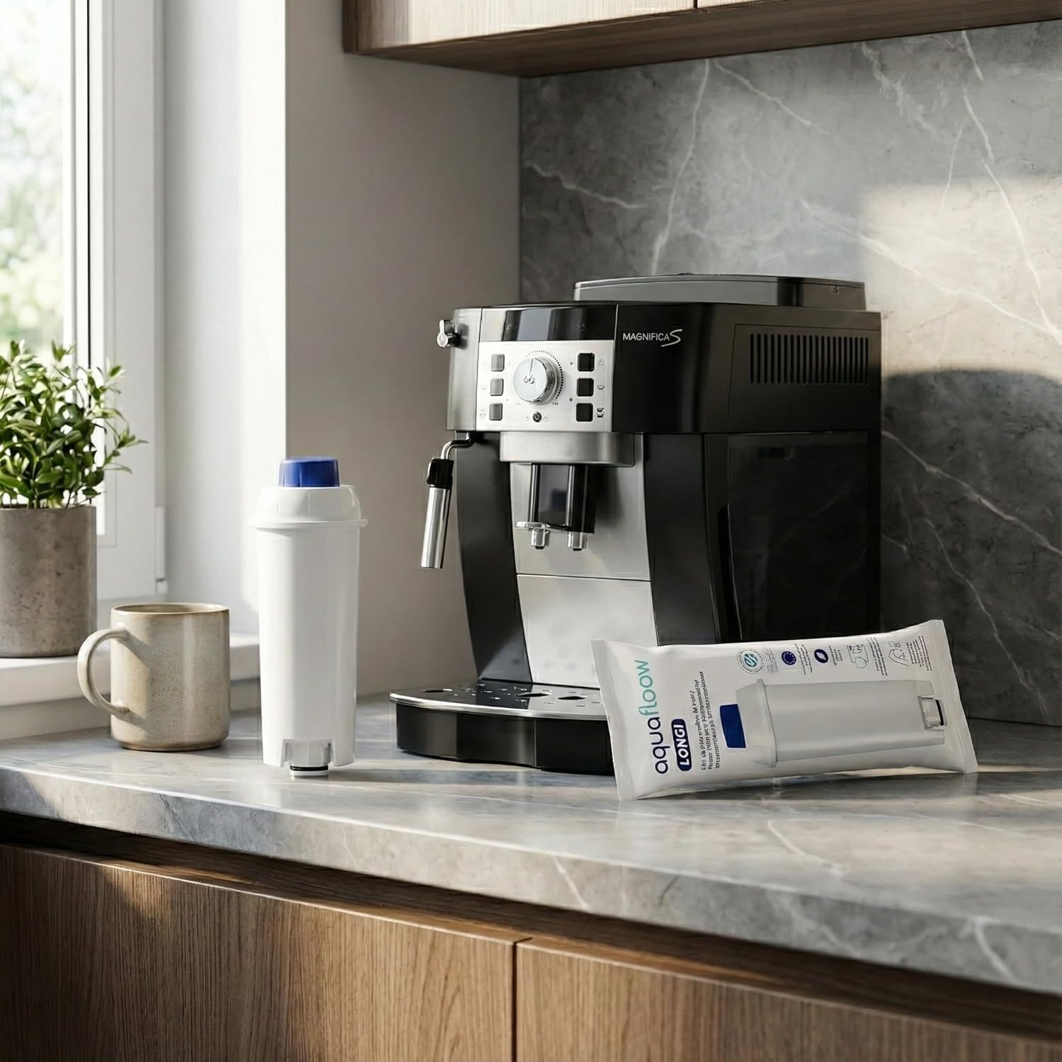 Detalle 2 de Wessper Aquafloow 6X_AF03 – 6 filtrów do ekspresów DeLonghi DLSC002