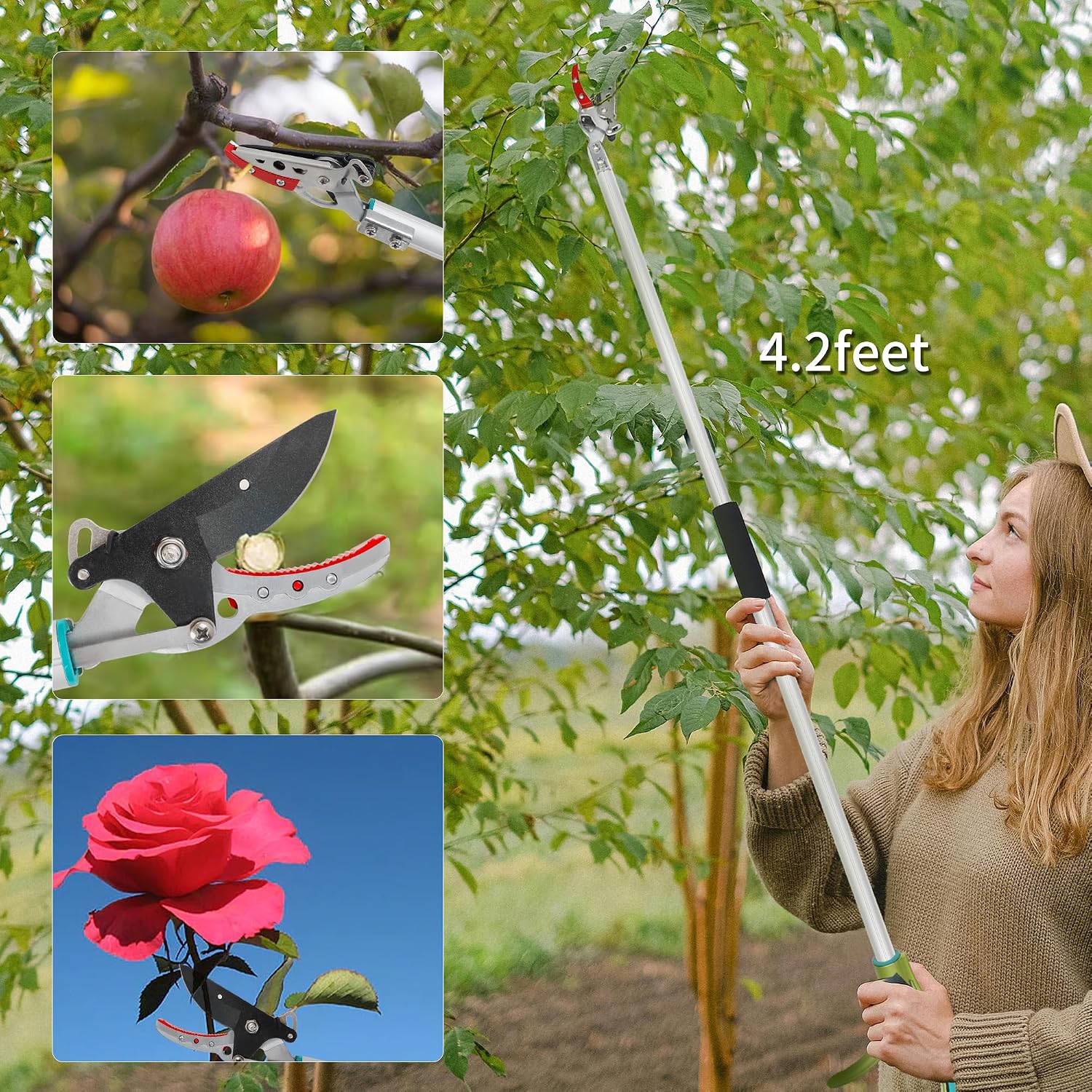 Detalle de GARTOL Tree Pruner 130cm Long Reach