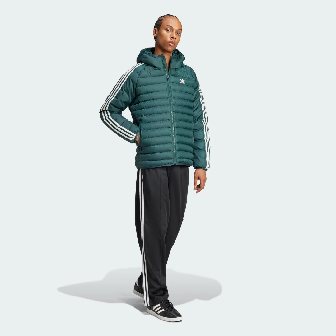 Thumbnail 2 de Adidas Chaqueta con capucha Synthetic Verde