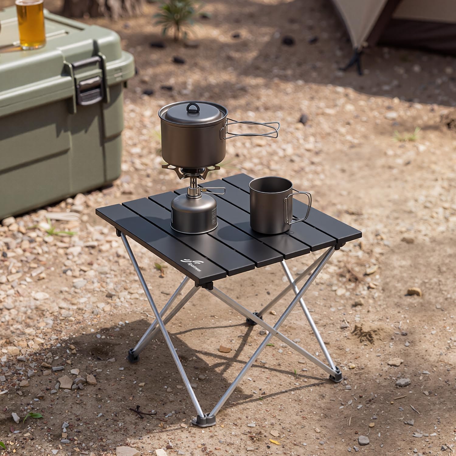 Thumbnail 1 de Sportneer Camping Table Folding Table – Lightweight Aluminium, 3 Sizes