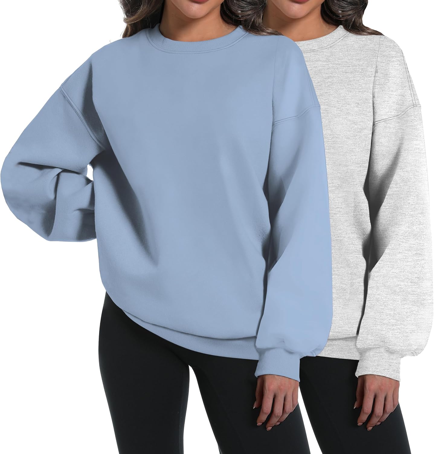 Detalle 2 de XFIFM 2-Pack Oversized Women's Sweatshirt hoodies