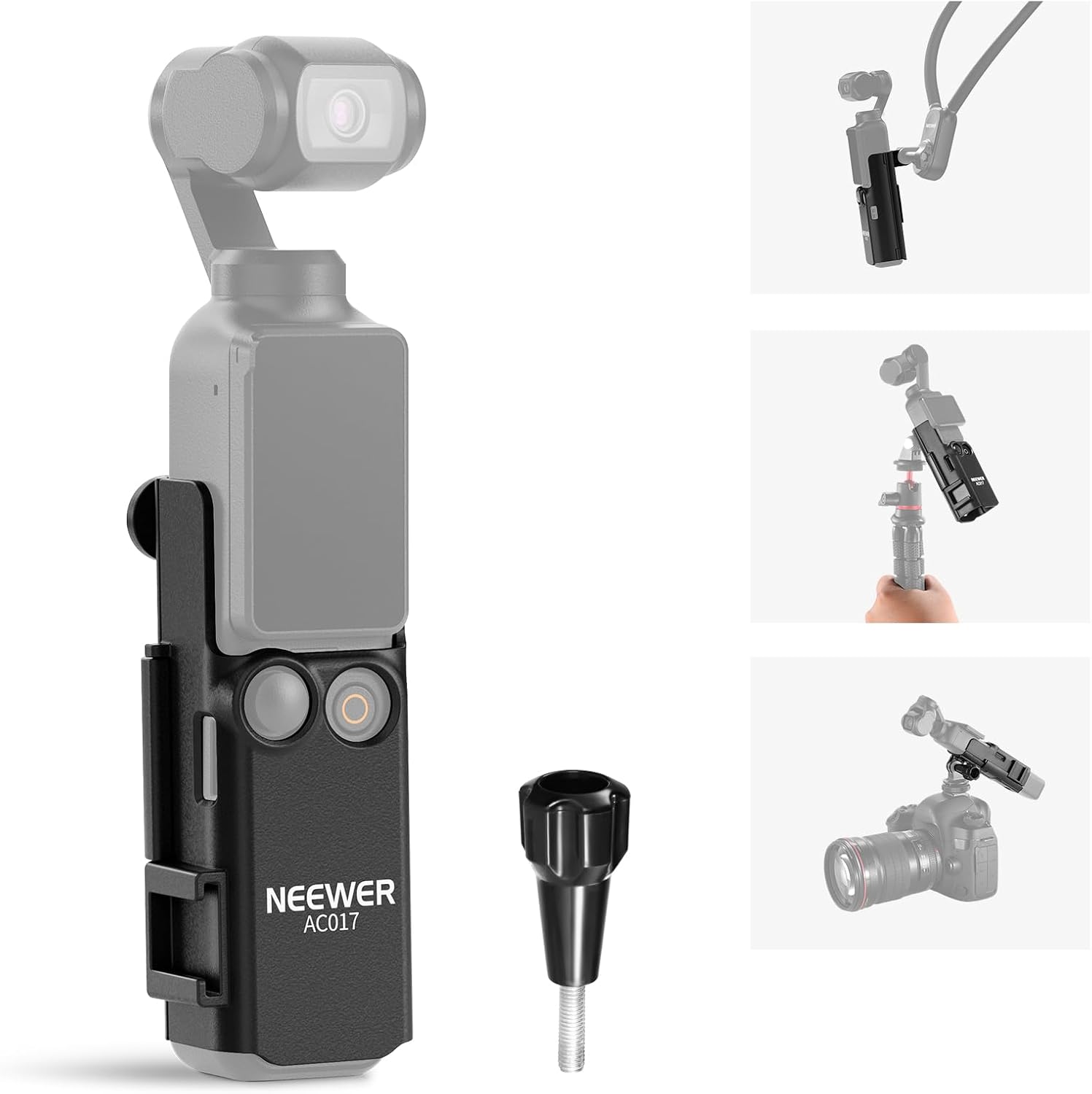Detalle de NEEWER BASICS AC017 — Adaptateur de montage d’extension pour DJI Osmo Pocket 3