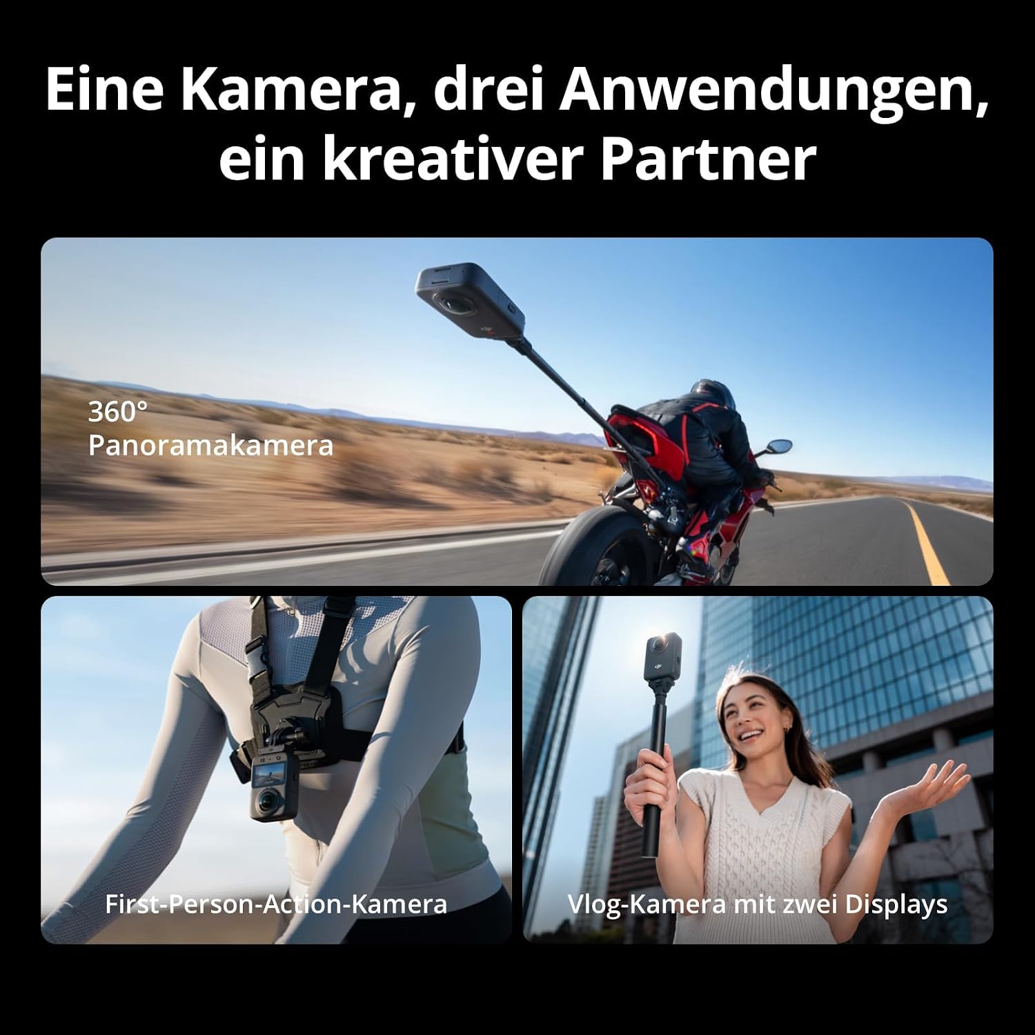 Thumbnail 6 de DJI Osmo 360 1-Zoll 8K Kamera
