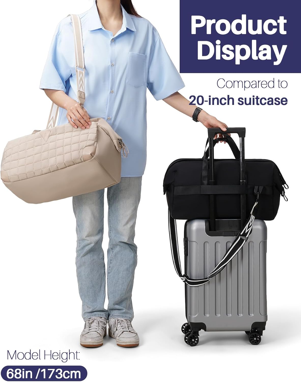 Detalle 2 de Arxus Bolsa Deporte Mujer 51×25×22 cm