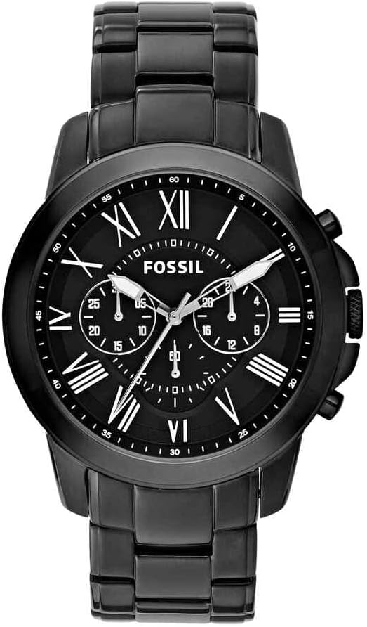 Thumbnail 6 de FOSSIL Herren Grant Uhr – Quarz-Chronograph mit Edelstahlarmband, 44 mm