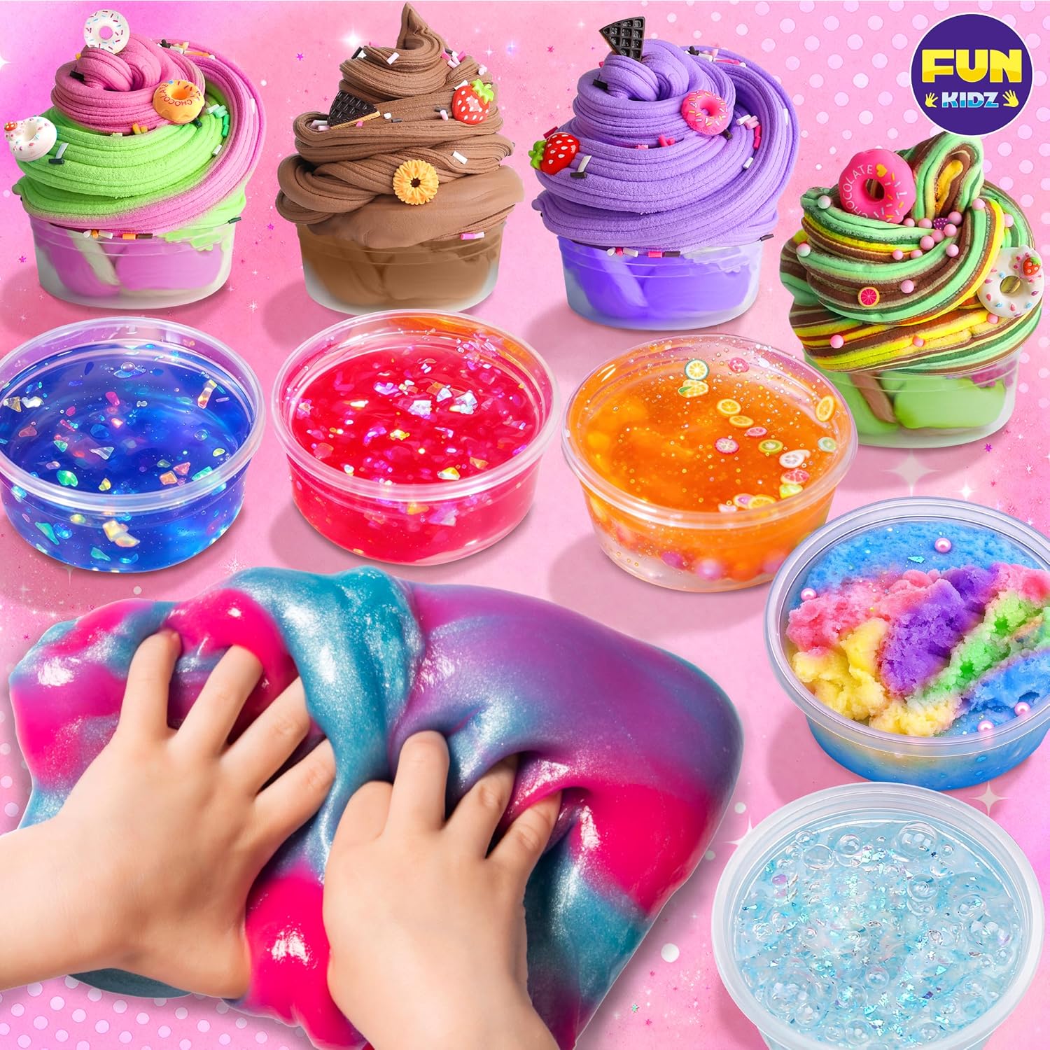 Thumbnail 4 de FunKidz 33 Cups Jumbo Slime Kit
