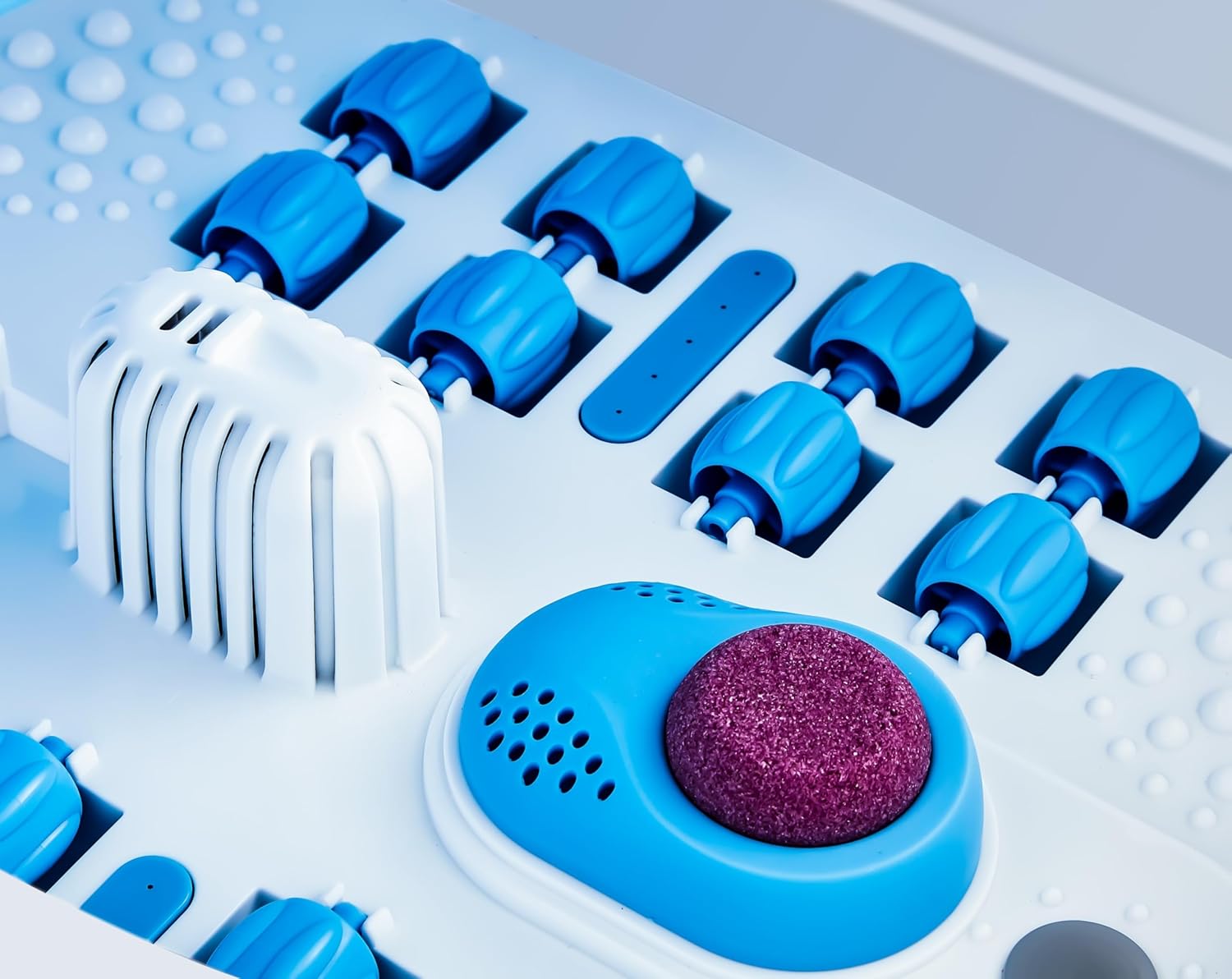 Thumbnail 6 de Fußsprudelbad mit Massage und Heizfunktion – 24 Shiatsu-Rollen, klappbar, Fernbedienung