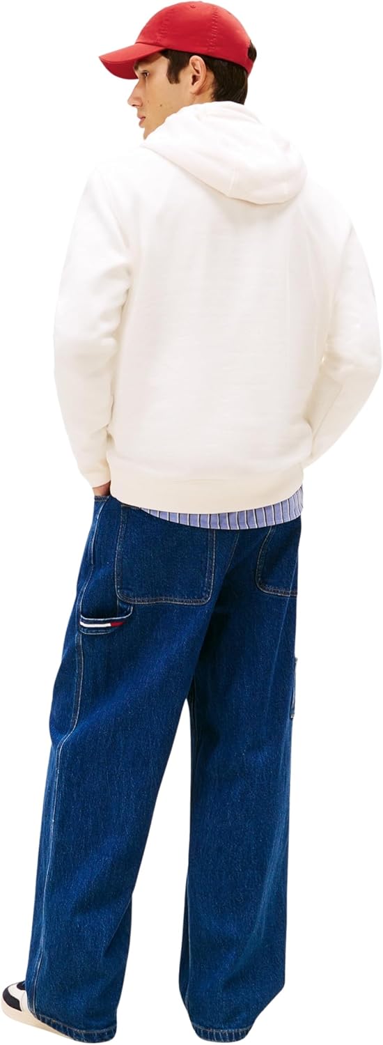 Thumbnail 1 de Tommy Jeans Men's TJM Reg S Flag Hoodie Ext DM0DM20742 Pullover Hoodie