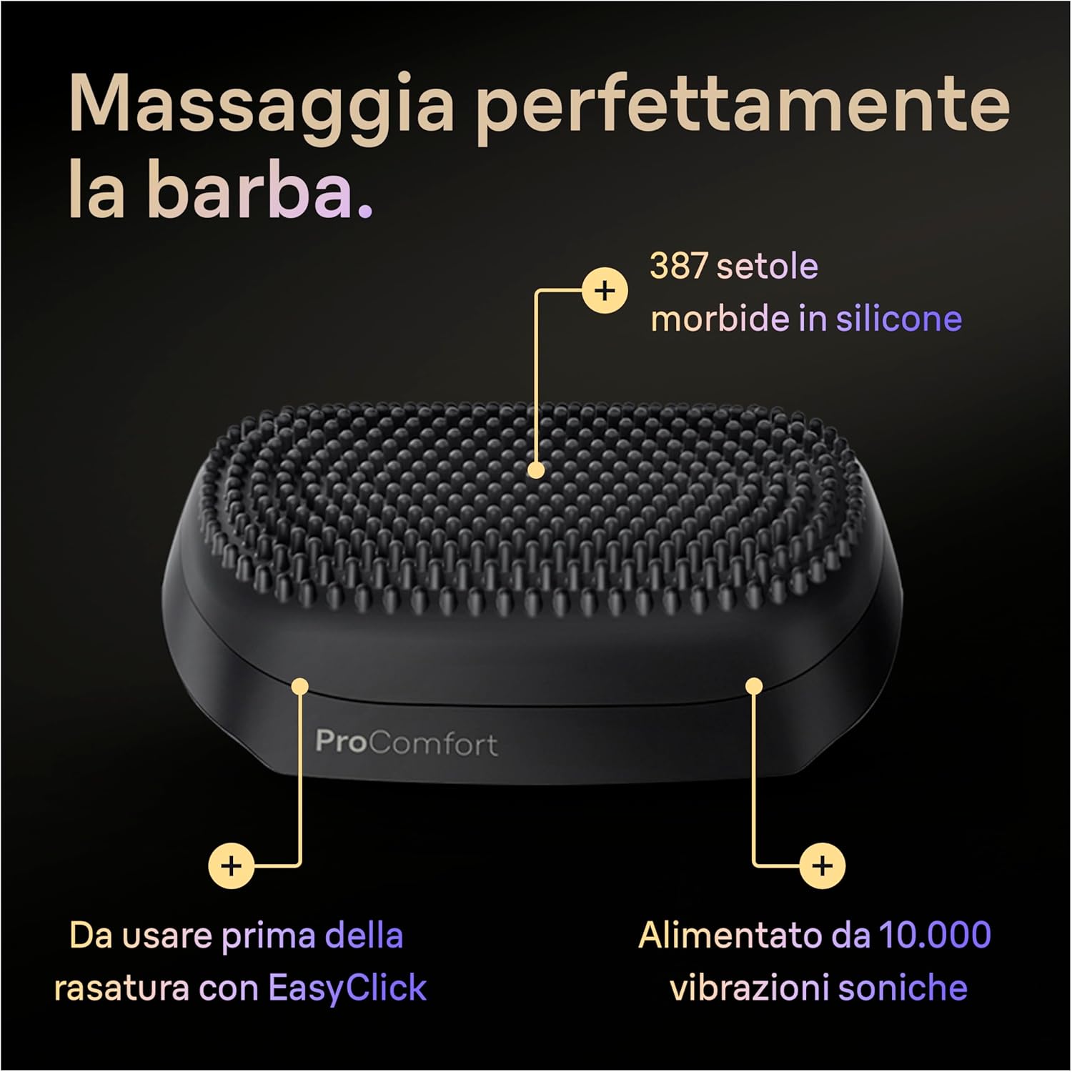 Detalle de Braun Serie 9 Pro + Stazione SmartCare 6in1 (Serie 9690cc) rasoio barba Wet&Dry 60 min, nero