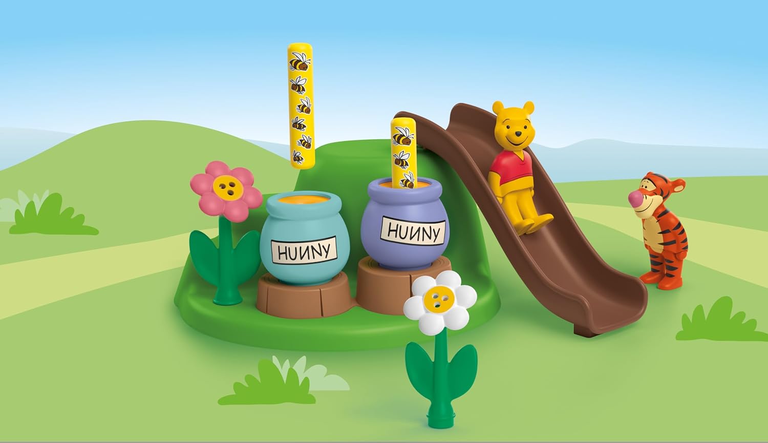 Thumbnail 3 de PLAYMOBIL JUNIOR Disney Winnie Puuhs Bienengarten 71694