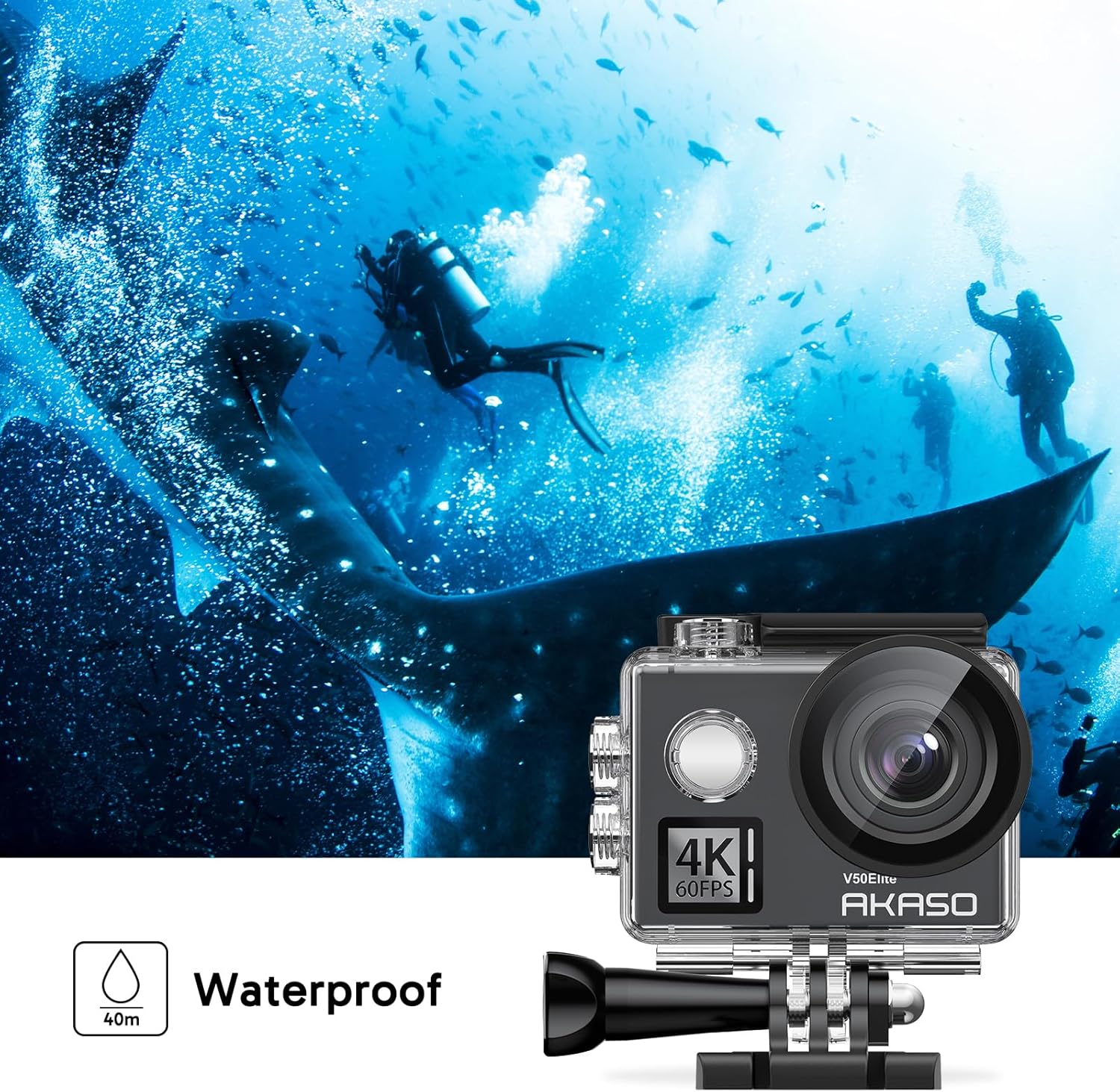 Thumbnail 6 de AKASO V50 Elite Action Camera + 64GB microSD: 4K/60fps So You Don’t Miss the Moment