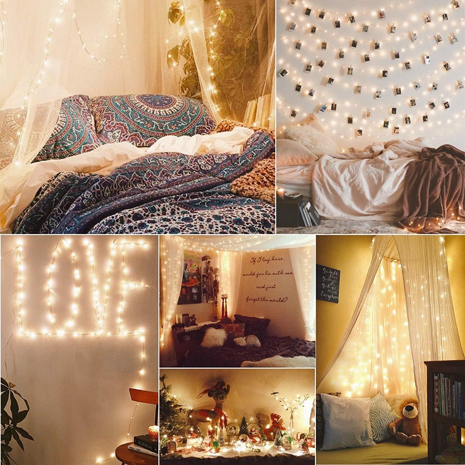 Thumbnail 6 de LeMorcy Bm24-53-0-1 Battery Fairy Lights, 66 ft, 200 Warm White LEDs