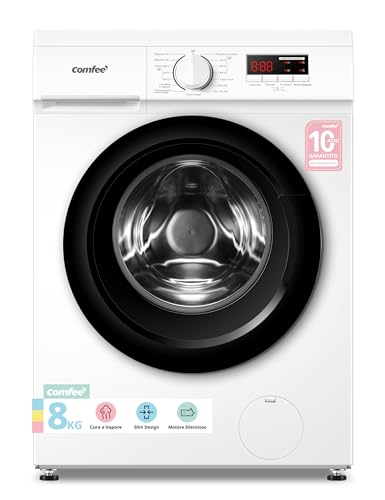 Detalle de COMFEE' Lavatrice Slim 8 kg Classe A 1400 Giri con Motore BLDC Silenzioso