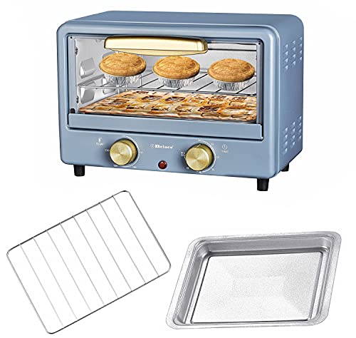 Detalle de Belaco BTO-1010L Retro Look Mini 10L Toaster Oven