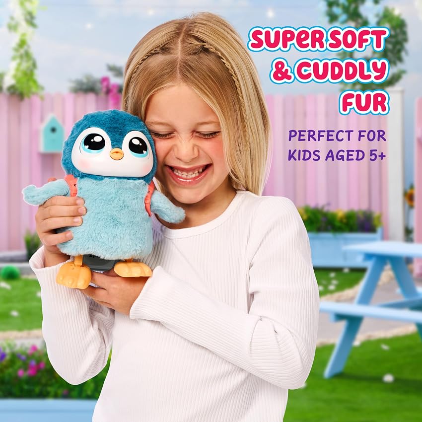 Detalle 1 de Little Live Pets My Walking Penguin Waddles, pingüino interactivo