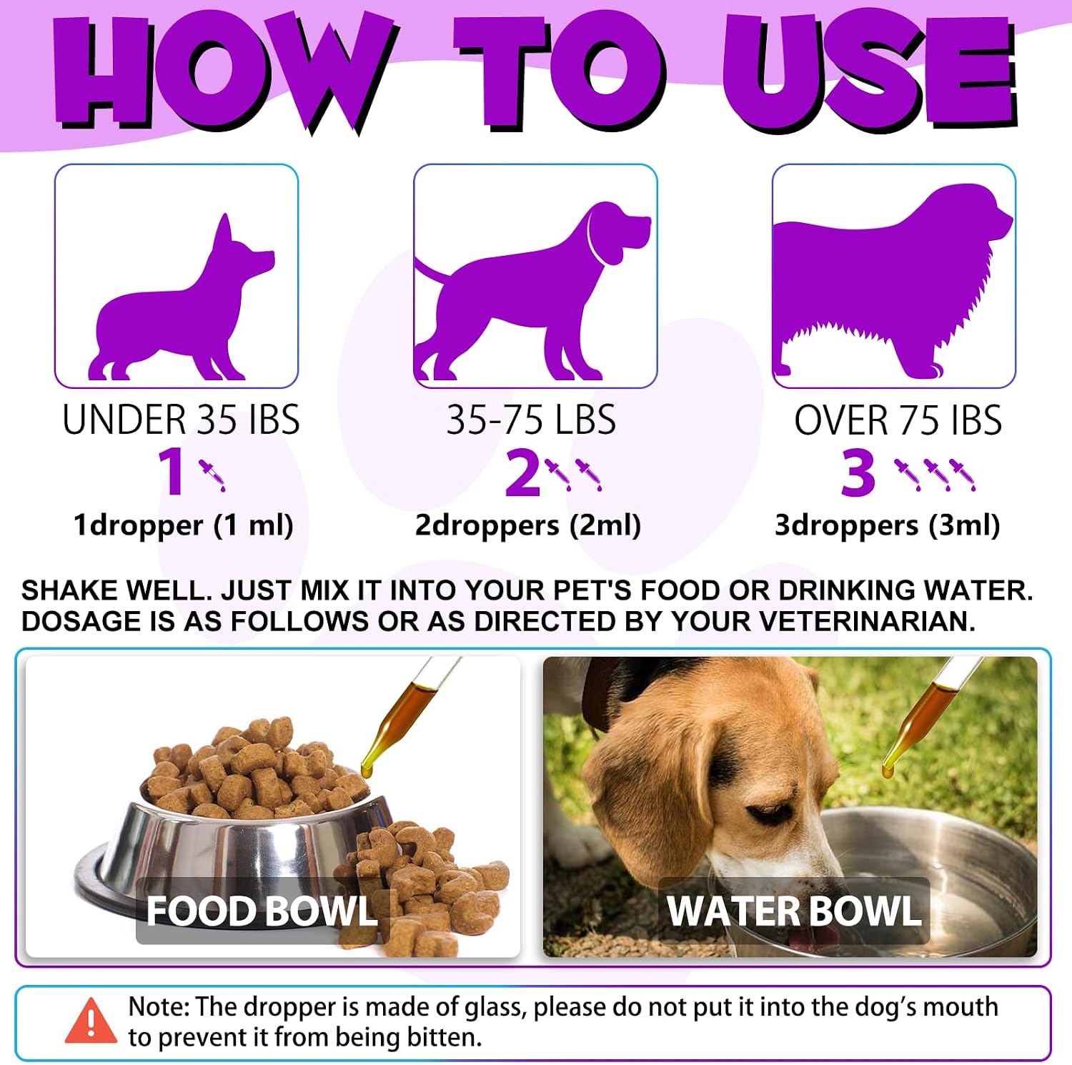 Detalle 2 de Gotas multivitamínicas 15‑en‑1 para perros