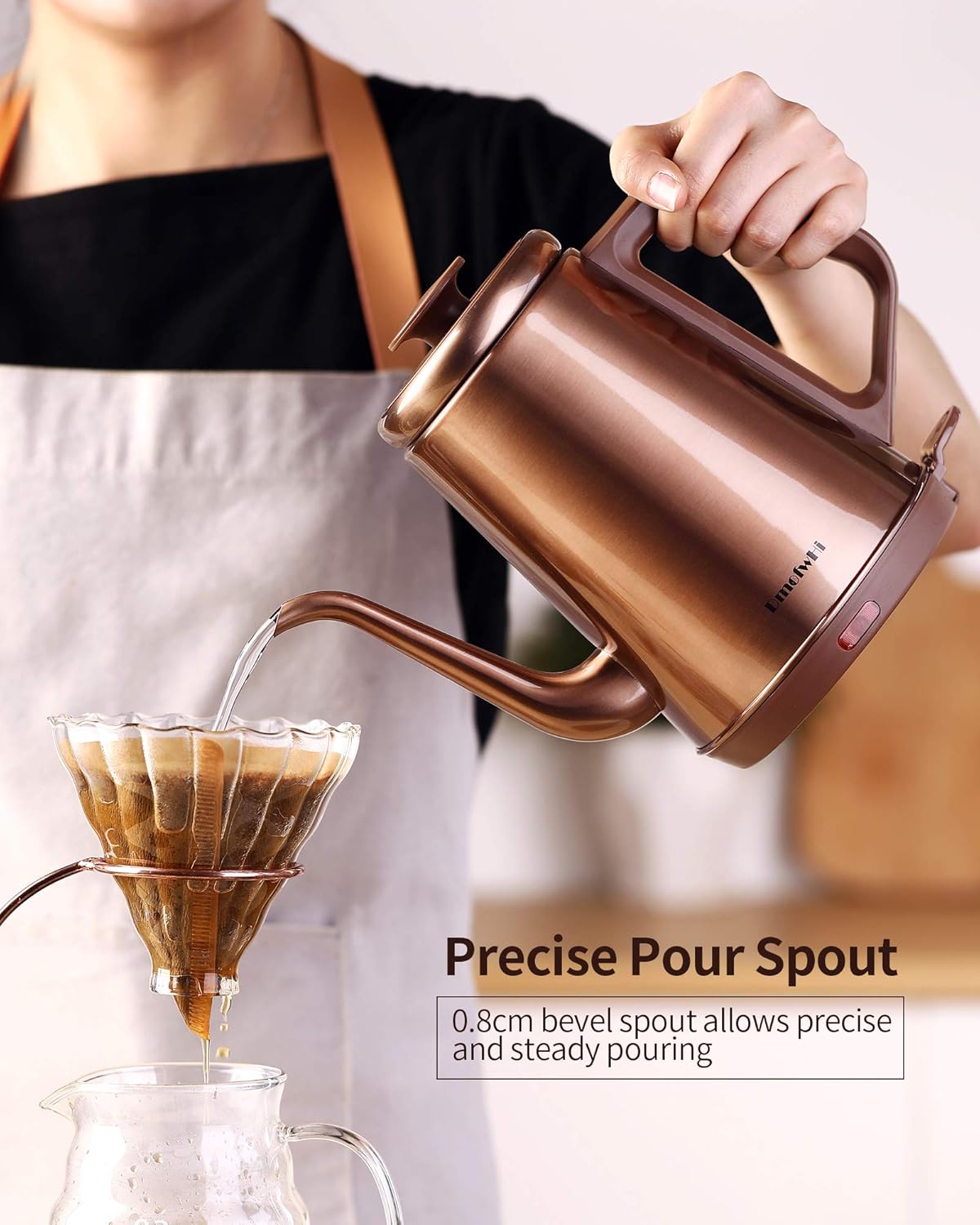 Detalle 2 de DmofwHi 1.0L Gooseneck Kettle