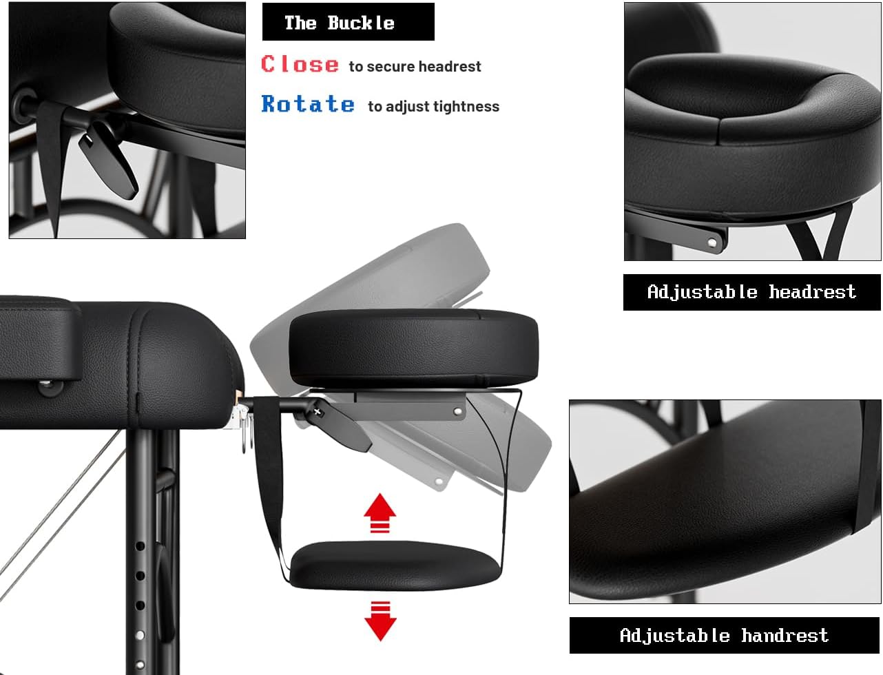 Thumbnail 2 de DOVANS Professional Massage Table 1100lbs 💺