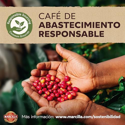 Thumbnail 7 de Marcilla Café Molido Natural 500 g – Intensidad 8 para cafetera italiana, filtro o pistón