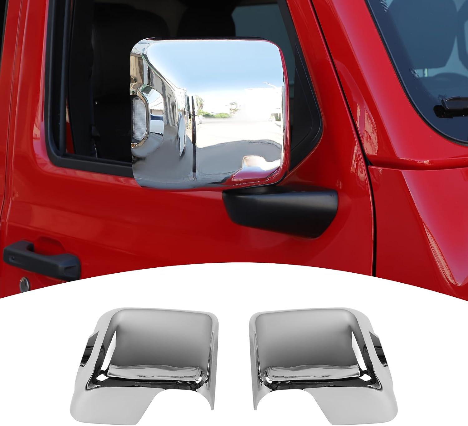 Detalle de PDKLIN Side Mirror Cap Covers ABS