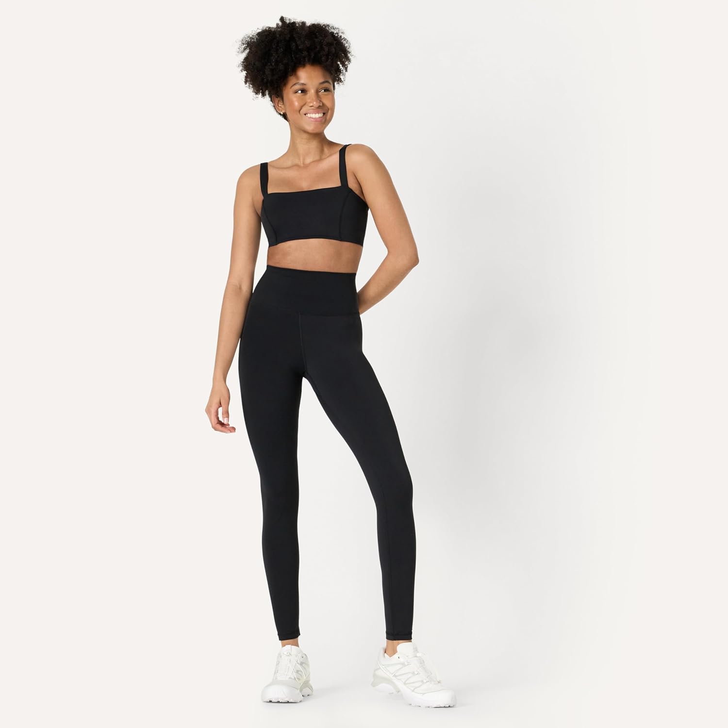 Detalle de Amazon Essentials Women's Active FormFlex Buttery Soft High Waist Yoga Leggings