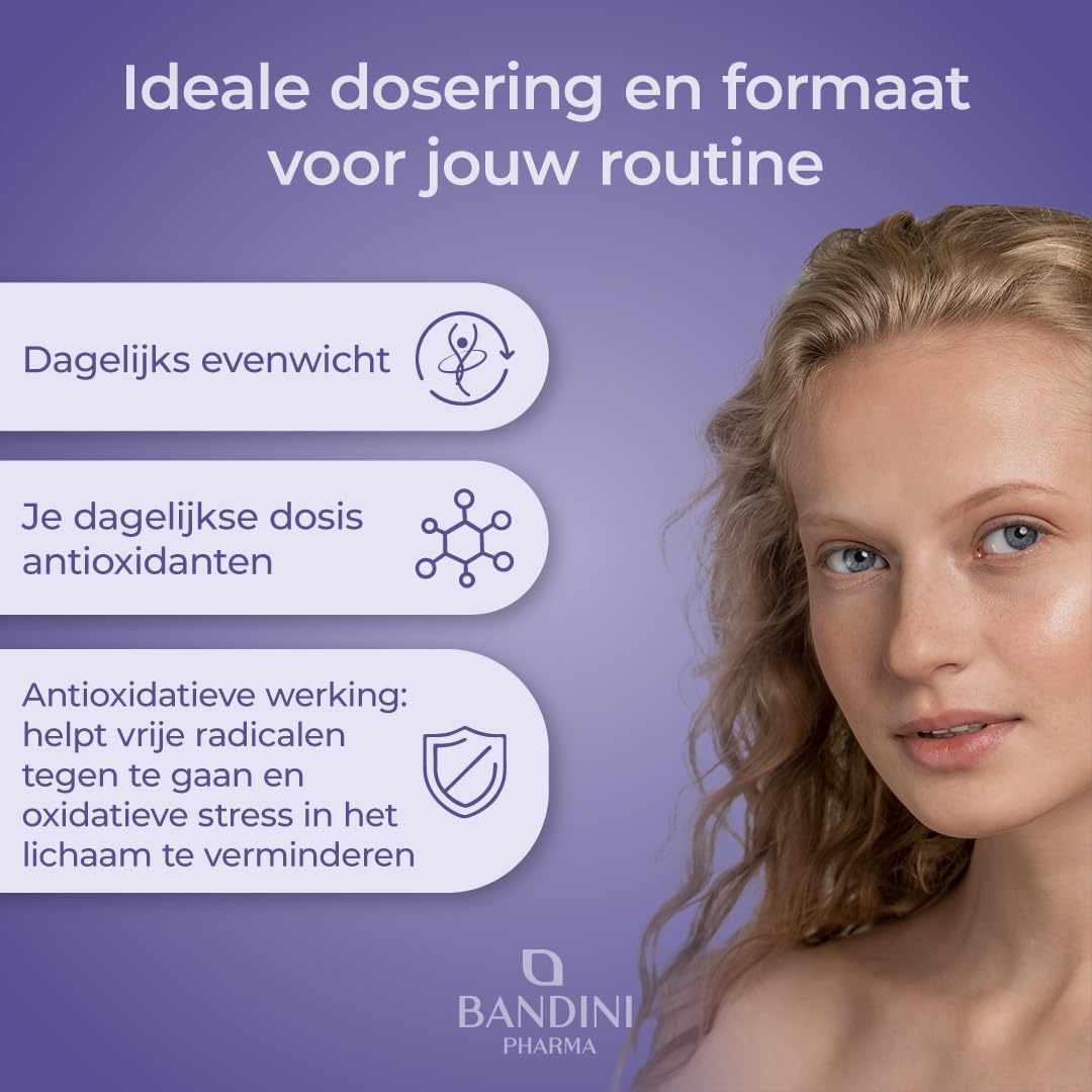 Thumbnail 1 de BANDINI ALA alfa-liponzuurcapsules met vertraagde afgifte, r-ALA, 200 mg