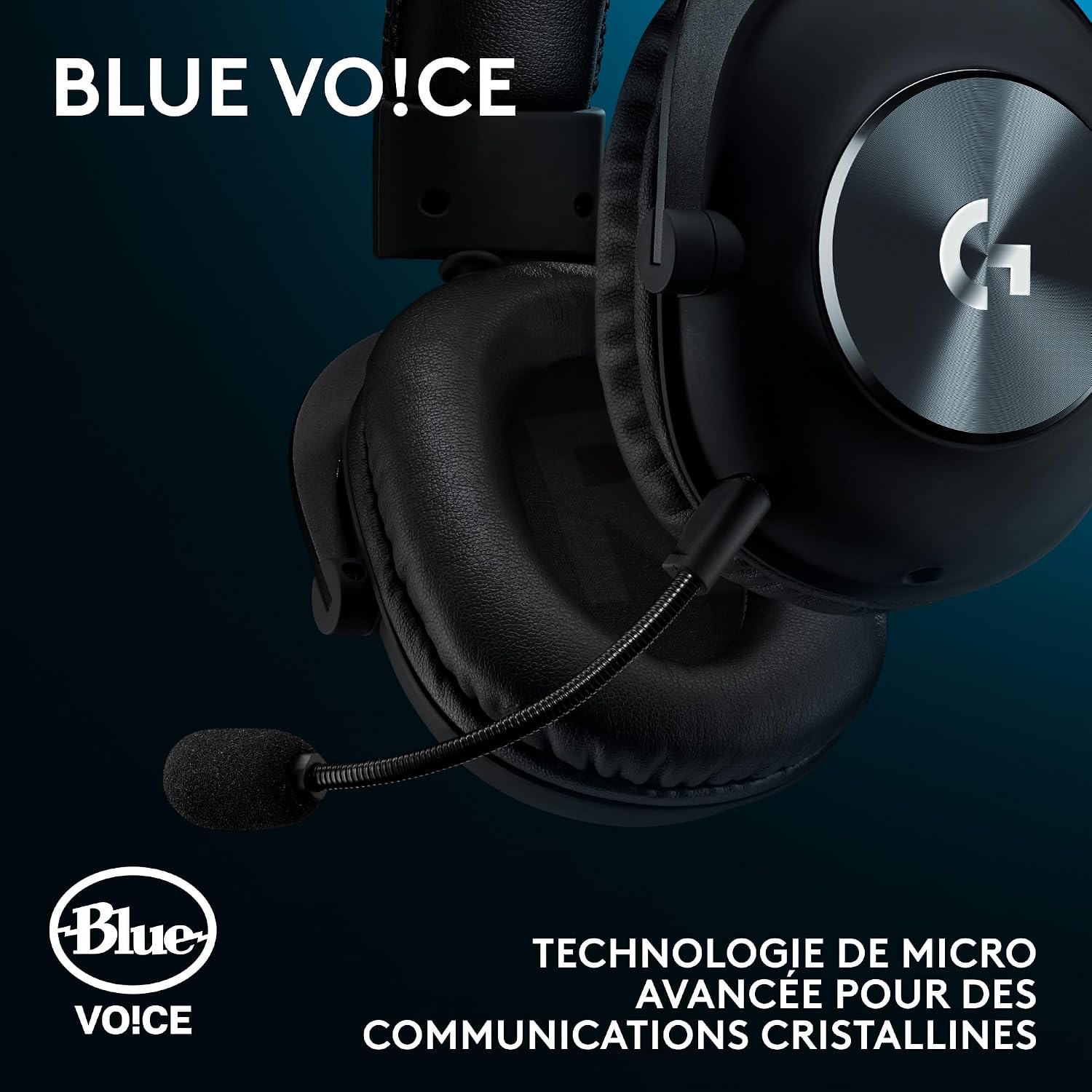 Detalle de Logitech G Pro X SE Casque Gaming Filaire avec Microphone – Son 7.1 et Blue Voice