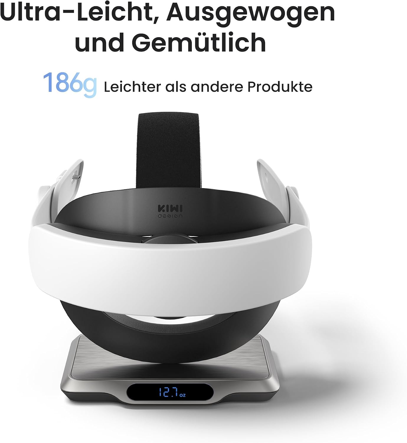 Detalle 2 de KIWI design K4 Boost Komfort Head Strap mit Akku für Meta Quest 3/Quest 3S
