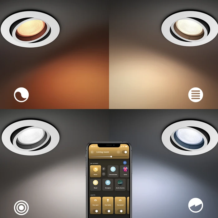 Thumbnail 3 de Philips Hue Centura Einbaustrahler 12er-Pack