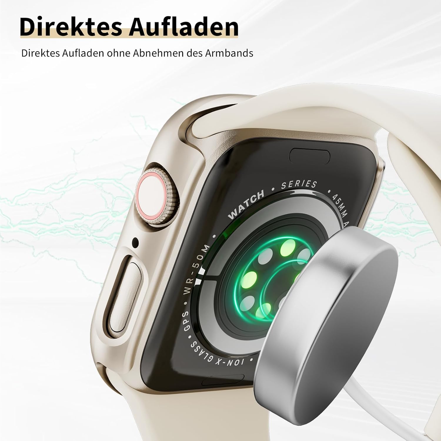 Thumbnail 6 de Lovmunia 3-Stück Schutzhülle mit Displayschutzfolie 40 mm – Kompatibel mit Apple Watch SE3/SE2/SE/6/5/4