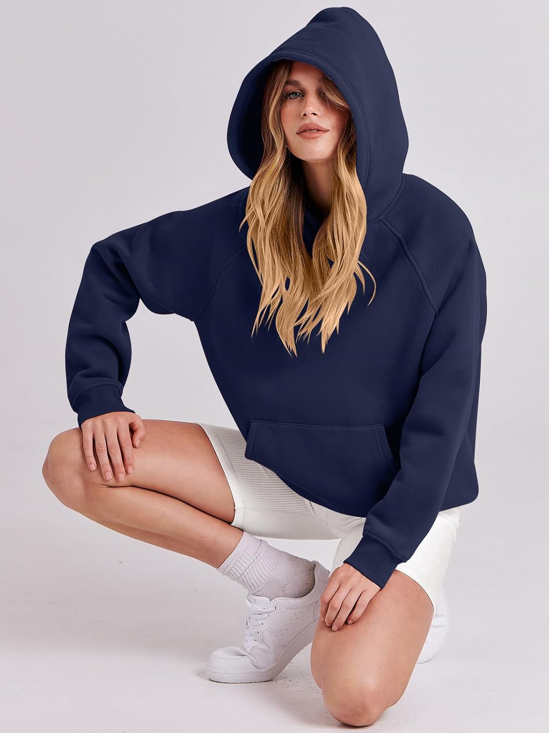 Thumbnail 6 de ANRABESS Women Oversized Fleece Hoodie 2025