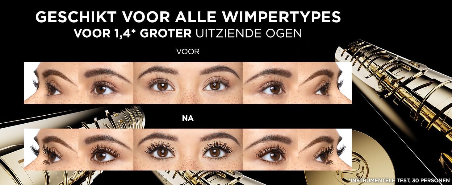 Thumbnail 2 de L'Oréal Paris Máscara Panorama BROWN 😊 Voluminizadora Flexible