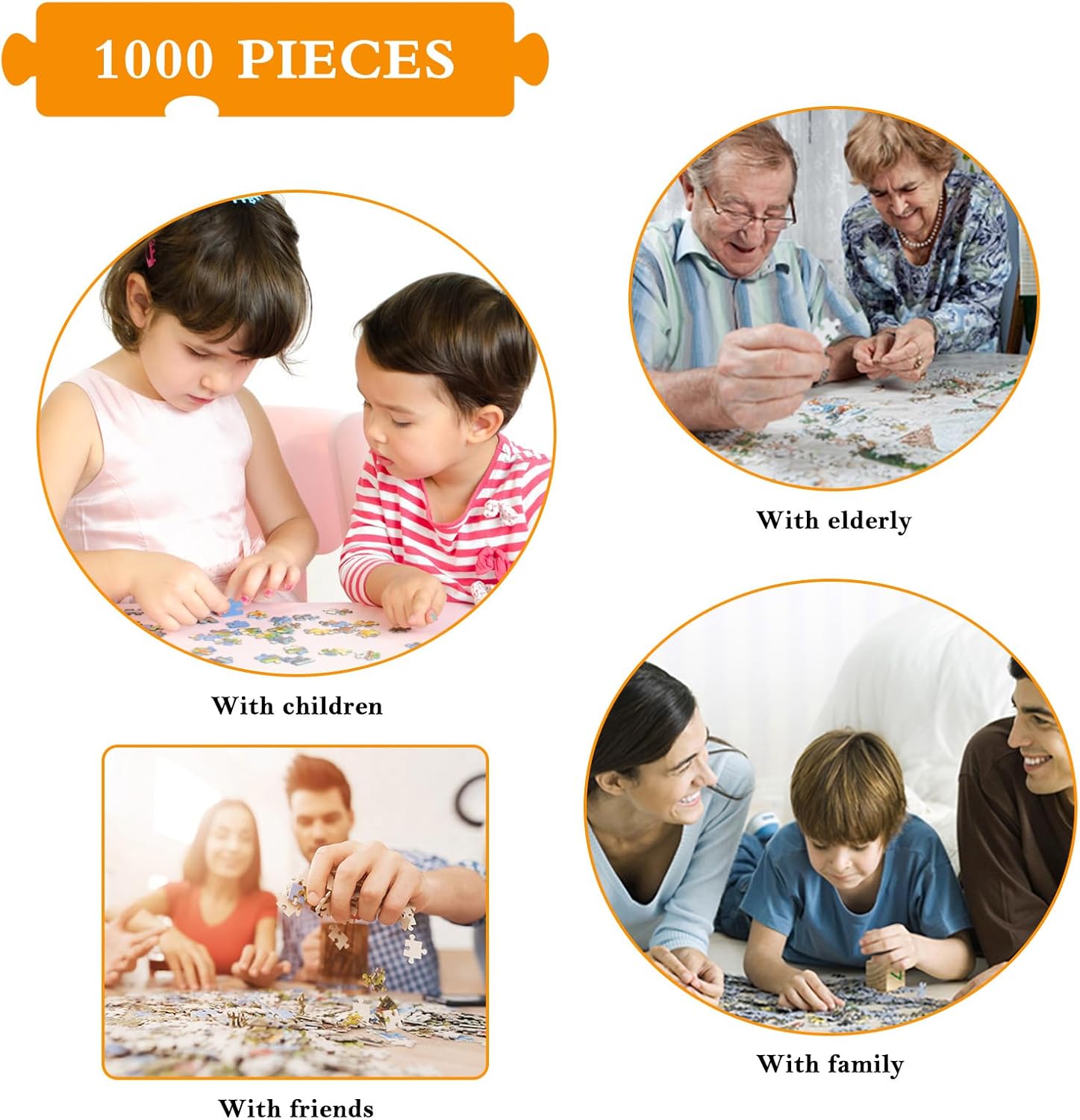 Thumbnail 3 de MOJIGE Puzzle 1000 Teile 70 x 50 cm Hühnerstall