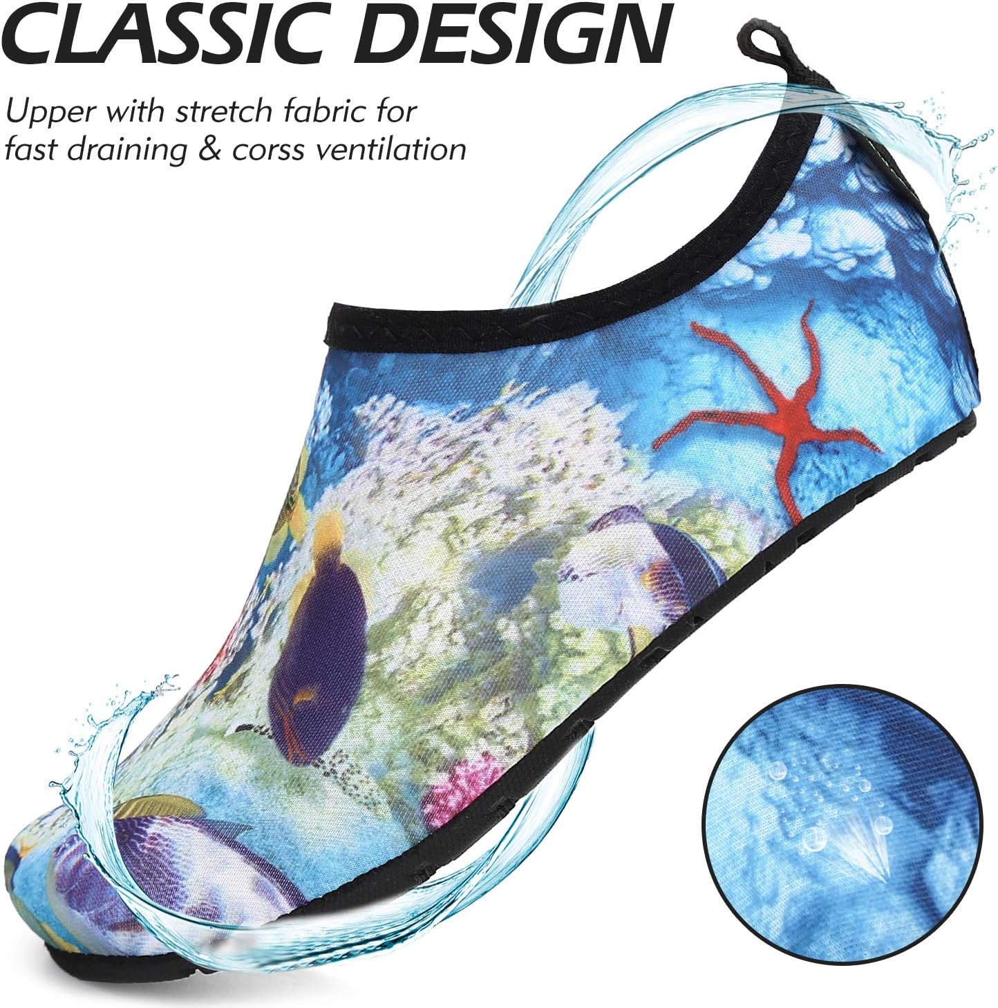 Detalle 2 de SAGUARO Scarpe da acqua unisex antiscivolo