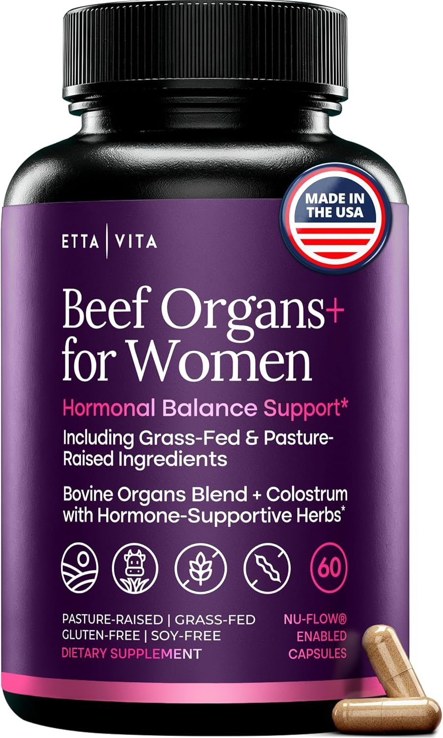 Detalle de Primal Beef Organ Supplement, Grass-Fed
