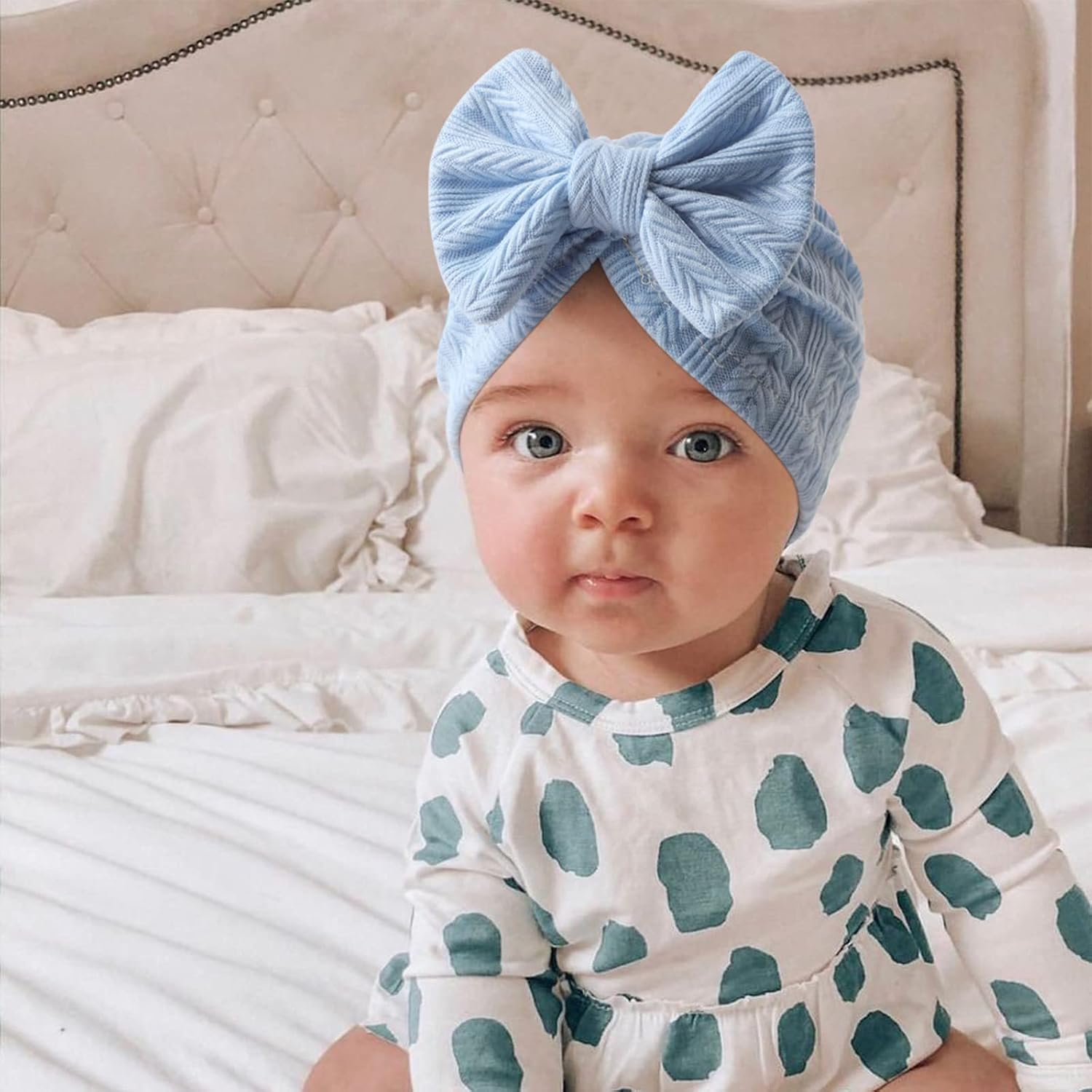 Thumbnail 5 de DRESHOW 5 Pieces Baby Turban Hats
