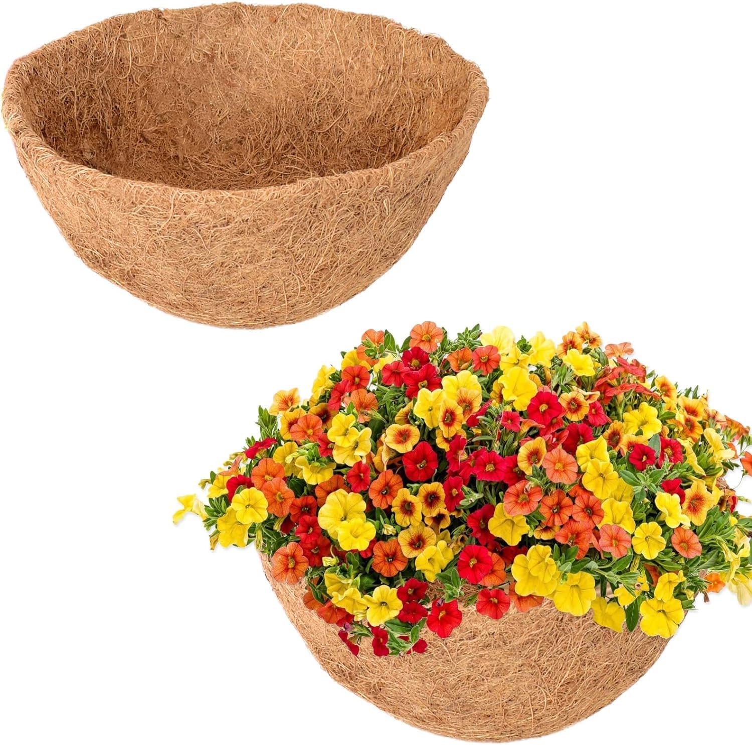 Thumbnail 6 de 2PCS Trough Coco Replacement Liners for 24 Inch Round Window Box