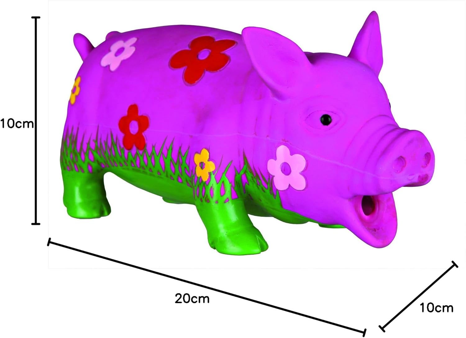 Detalle 2 de TRIXIE Cochon – Jouet couineur en latex 22 cm pour chien (35185)