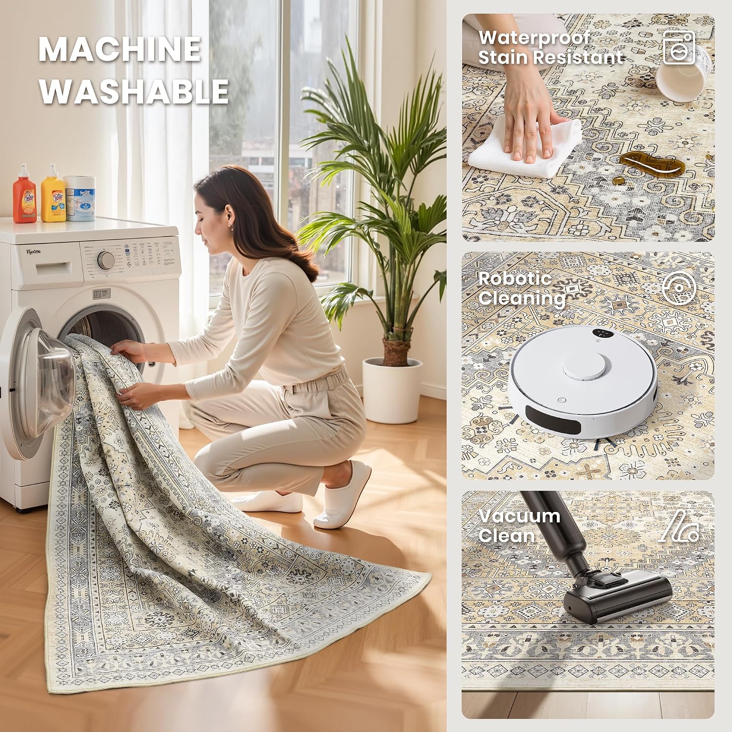 Detalle de Zesthome area rug, 8x10