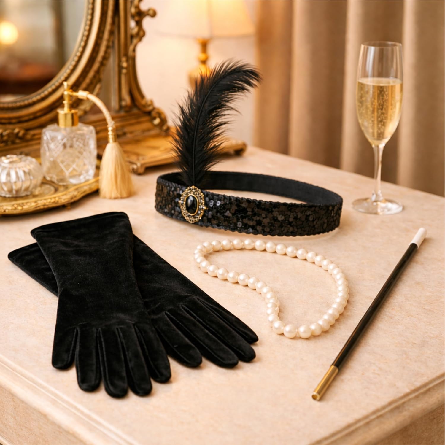 Detalle de TK Gruppe Timo Klingler Juego de 20 accesorios Charleston 🎭