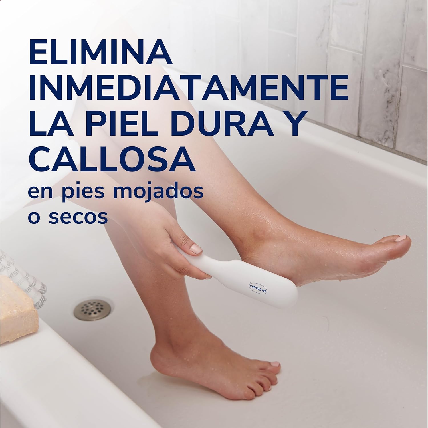 Thumbnail 5 de Scholl Lima Manual Vidrio Nano Cristal para Pies 🦶 - Elimina durezas