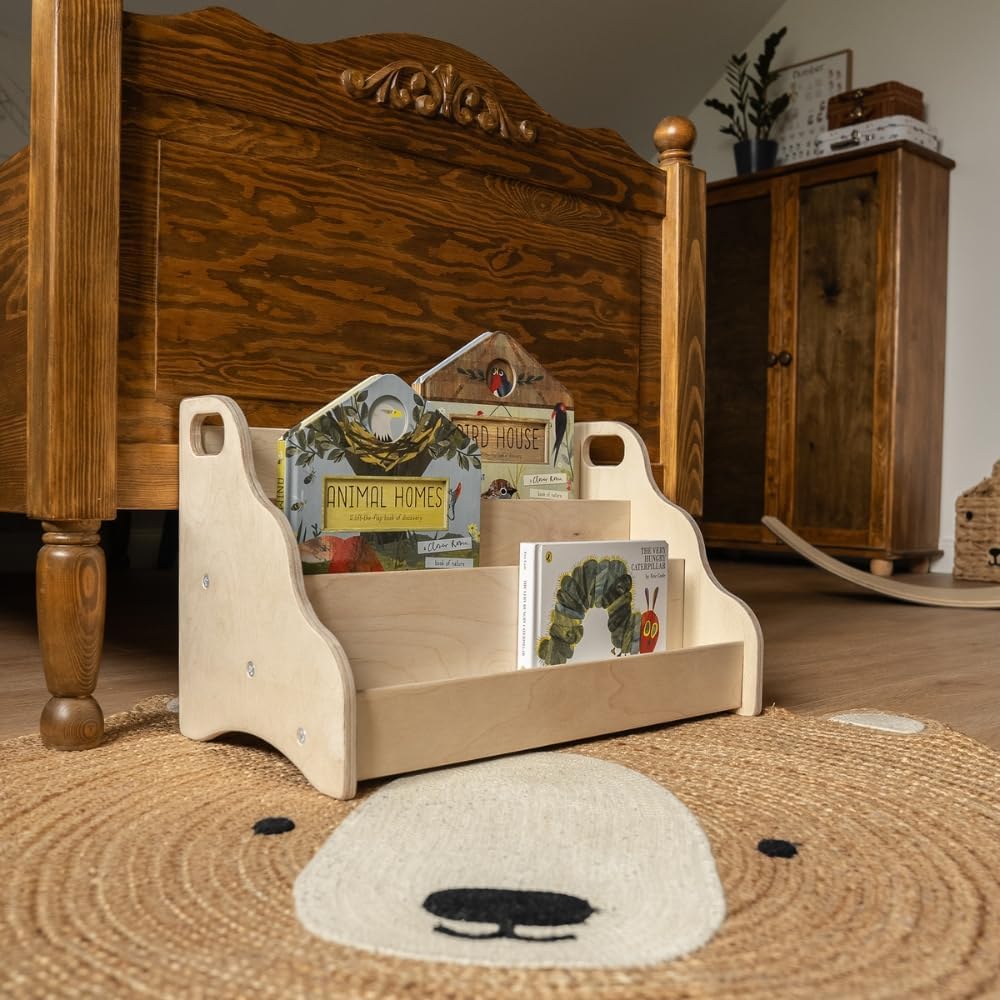 Detalle de MAMOI Libreria per bambini – scaffale autoportante per cameretta, organizer libri e quaderni