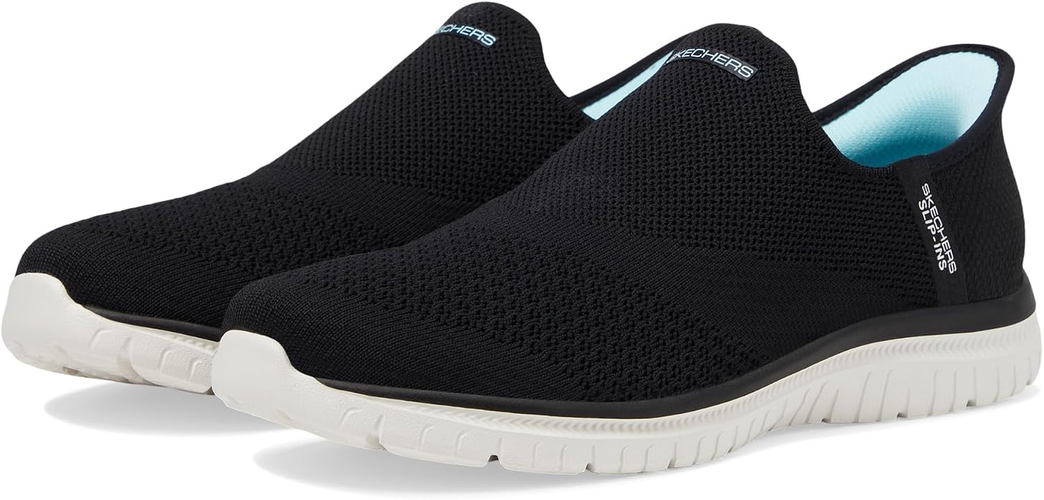 Thumbnail 6 de Skechers Virtue SleekSneaker – slip-on-sneaker med stickad ovandel och memoryskum