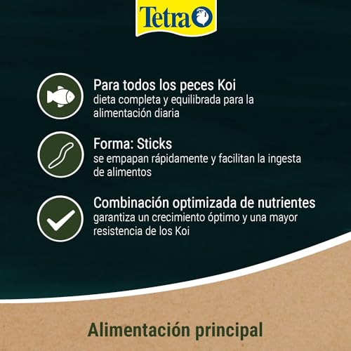 Thumbnail 3 de Tetra Pond Koi Sticks - Alimento para peces Koi 🐟 50L
