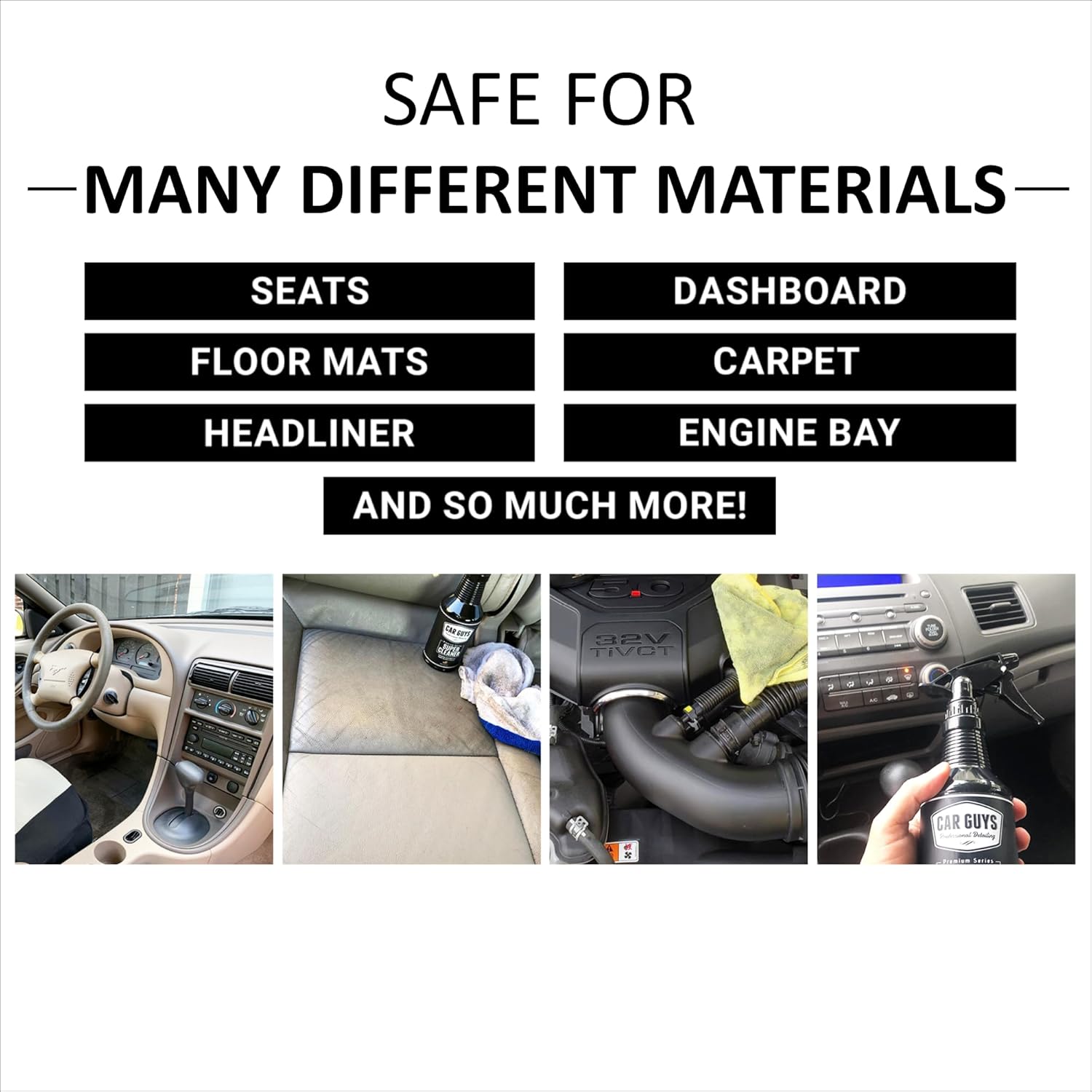 Thumbnail 4 de CAR GUYS Super Cleaner 18 Oz Interior & Multi-Surface Stain Remover Kit with Microfiber Towel
