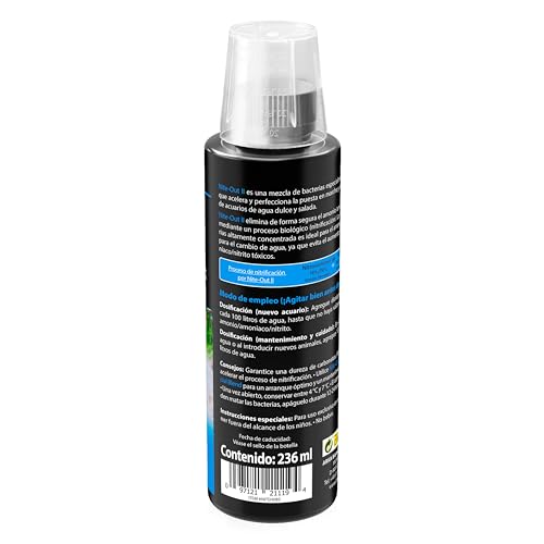 Detalle 2 de ARKA Nite-out II 236 ml — Bacterias iniciadoras para acuarios 🐠